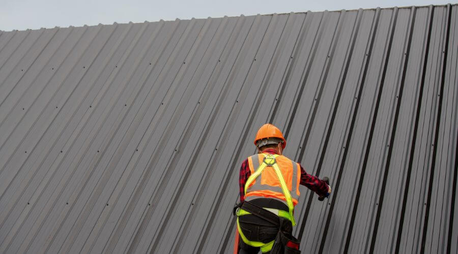 Professional metal roof installation services in Cherryville, NC
